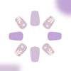 12 Sizes-24 Pcs Press On Nails C831