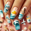 12 Sizes-24 Pcs Press On Nails Y914