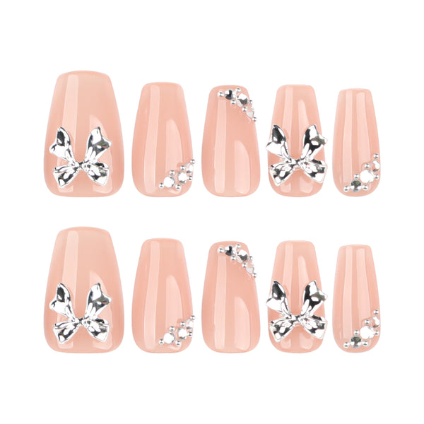 12 Sizes-24 Pcs Press On Nails JP4060