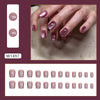 12 Sizes-24 Pcs Press On Nails W1497