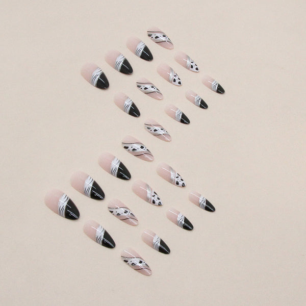 12 Sizes-24 Pcs Press On Nails W863