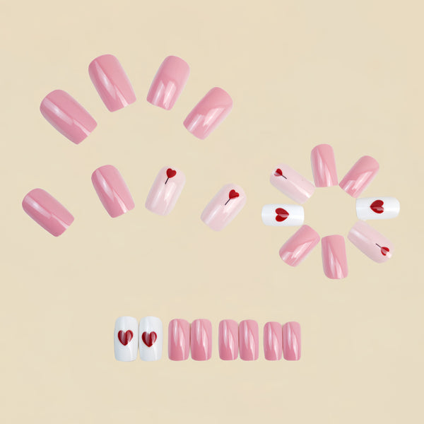 12 Sizes-24 Pcs Press On Nails Y1626