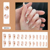 12 Sizes-24 Pcs Press On Nails W064
