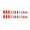 12 Sizes-24 Pcs Press On Nails W1665