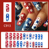 12 Sizes-24 Pcs Press On Nails C913