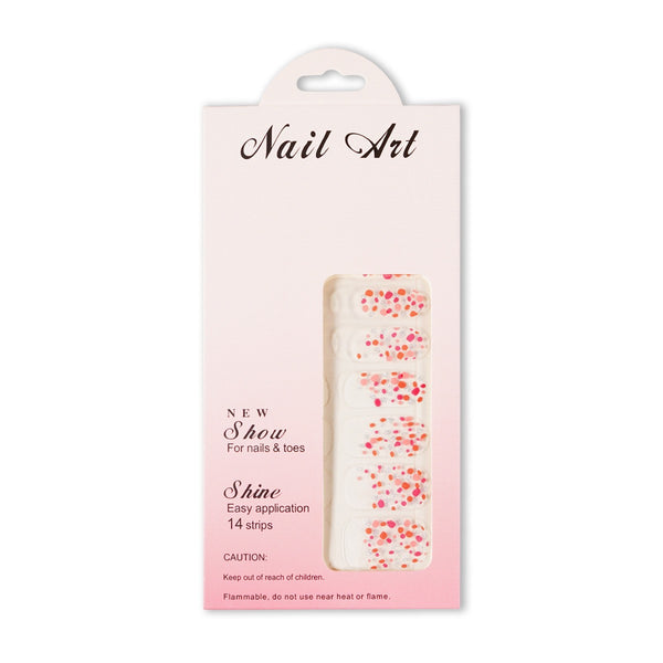 12 Sizes-24 Pcs Press On Nails PCS;1