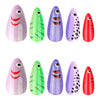 12 Sizes-24 Pcs Press On Nails JP3842