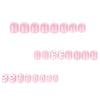 12 Sizes-24 Pcs Press On Nails JP3828