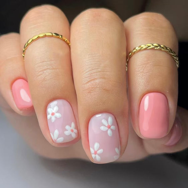 12 Sizes-24 Pcs Press On Nails C936