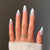 12 Sizes-24 Pcs Press On Nails JP1525