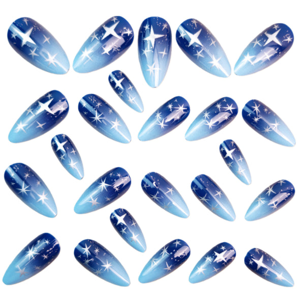 12 Sizes-24 Pcs Press On Nails Y1762