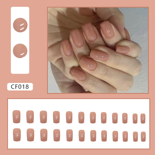 12 Sizes-24 PcsPress On Nails CF018