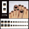 12 Sizes-24 Pcs Press On Nails C1776