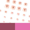 12 Sizes-24 Pcs Press On Nails JP2478