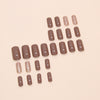 12 Sizes-24 Pcs Press On Nails W1782