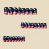 12 Sizes-24 Pcs Press On Nails Y1667
