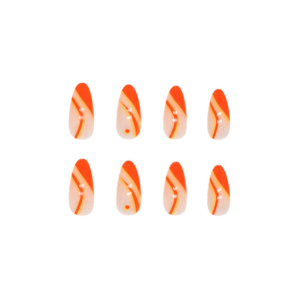 12 Sizes-24 Pcs Press On Nails W214