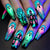 12 Sizes-24 Pcs Press On Nails Y844