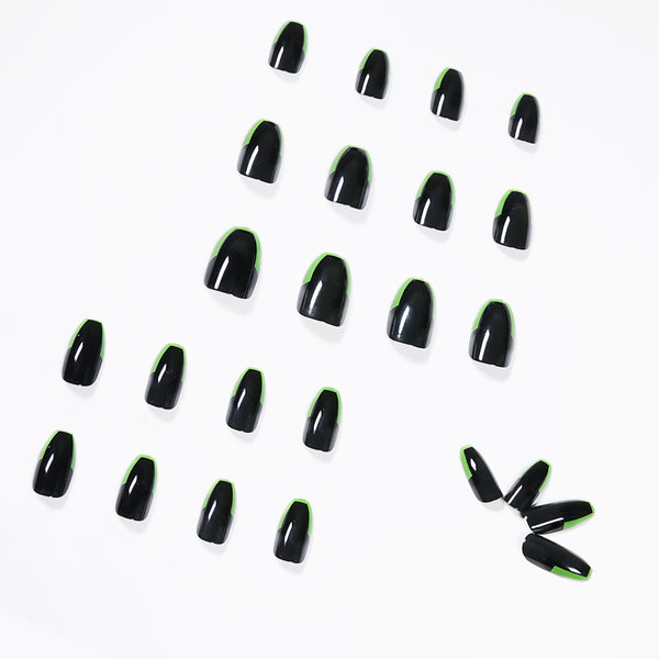 12 Sizes-24 Pcs Press On Nails JP1011