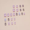 12 Sizes-24 Pcs Press On Nails W1541