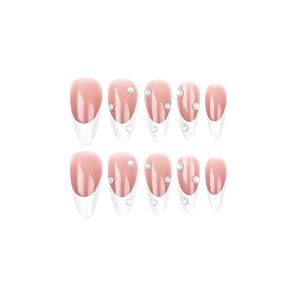 12 Sizes-24 Pcs Press On Nails JP1565