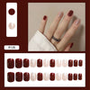 12 Sizes-24 Pcs Press On Nails R121