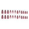 12 Sizes-24 Pcs Press On Nails W1872