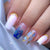 12 Sizes-24 Pcs Press On Nails W593