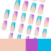 12 Sizes-24 Pcs Press On Nails JP3388