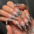 12 Sizes-24 Pcs Press On Nails DIY66