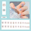 12 Sizes-24 Pcs Press On Nails R500
