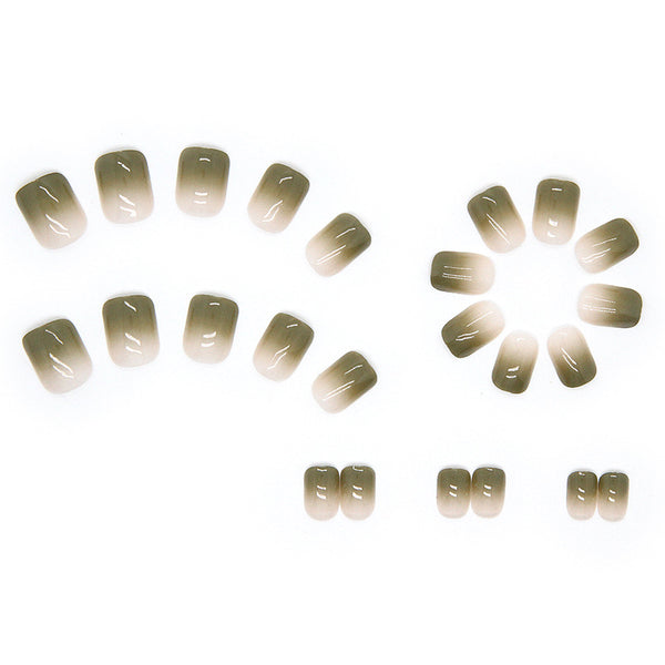 12 Sizes-24 Pcs Press On Nails R478