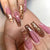 12 Sizes-24 Pcs Press On Nails W099