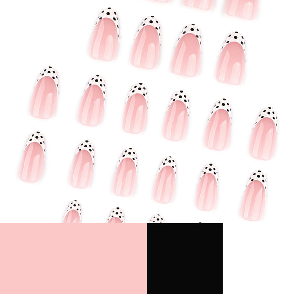 12 Sizes-24 Pcs Press On Nails JP4068