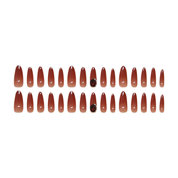 12 Sizes-24 Pcs Press On Nails Z892