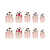 12 Sizes-24 Pcs Press On Nails JP3642