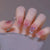 12 Sizes-24 Pcs Press On Nails Z314