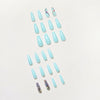 12 Sizes-24 Pcs Press On Nails JP1355