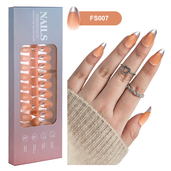 12 Sizes-24 Pcs Press On Nails FS003