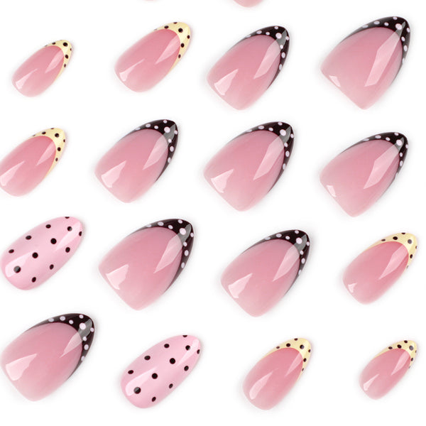 12 Sizes-24 Pcs Press On Nails JP4392
