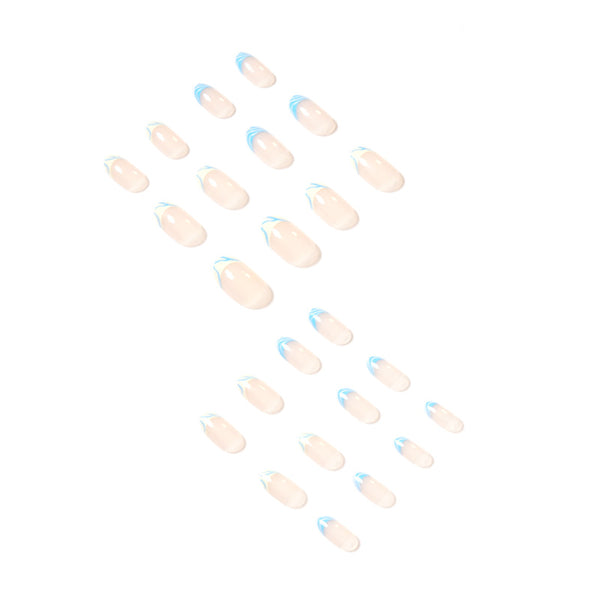 12 Sizes-24 Pcs Press On Nails JP1348