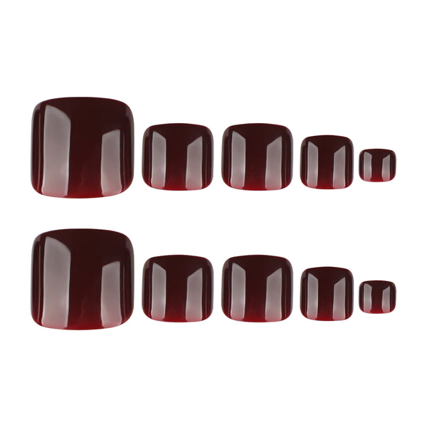 12 Sizes-24 Pcs Press On Nails JP4261