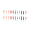 12 Sizes-24 Pcs Press On Nails W936