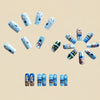 12 Sizes-24 Pcs Press On Nails Y1213
