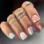 12 Sizes-24 Pcs Press On Nails W1116