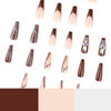 12 Sizes-24 Pcs Press On Nails JP1708