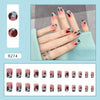 12 Sizes-24 Pcs Press On Nails R241