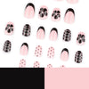 12 Sizes-24 Pcs Press On Nails JP4120