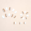 12 Sizes-24 Pcs Press On Nails W275