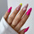 12 Sizes-24 Pcs Press On Nails W101